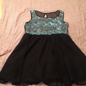Black dress with sparkles